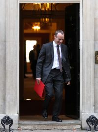 Bývalý ministr pro brexit Dominic Raab