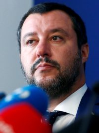 Italský ministr vnitra Matteo Salvini