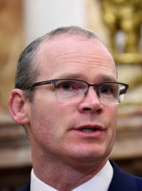 Irský ministr zahraničí Simon Coveney