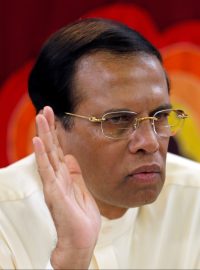 Srílanský prezident Maithripala Sirisena.