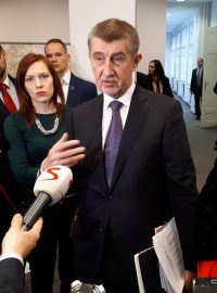 Premiér v demisi Andrej Babiš a středočeská hejtmanka Jaroslava Pokorná Jermanová