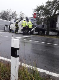 Nehoda u Věžnic na Jihlavsku