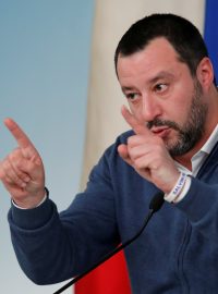 Italský ministr vnitra Matteo Salvini