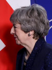 Britská premiérka Theresa Mayová v Evropském parlamentu