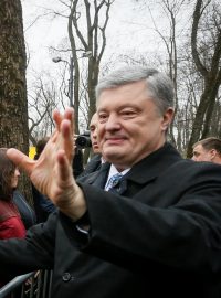 Současný prezident Ukrajiny a prezidentský kandidát Petro Porošenko.