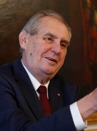 Miloš Zeman při návštěvě Rakouska