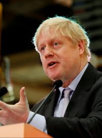 Exministr zahraničí a bývalý londýnský starosta Boris Johnson