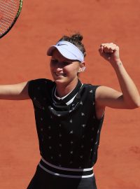 Markéta Vondroušová si na French Open zahraje čtvrtfinále