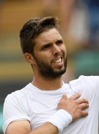 Jiří Veselý po nečekaném vítězství v prvním kole Wimbledonu