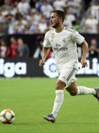 Fotbalista Eden Hazard v dresu Realu Madrid (archivní foto)