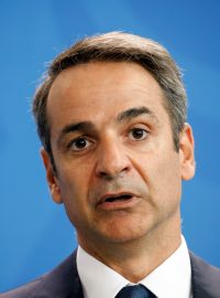 Řecký premiér Kyriakos Mitsotakis