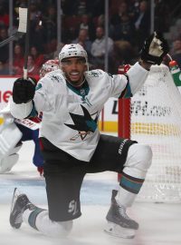 Útočník San Jose Sharks Evander Kane