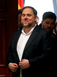 Vězněný katalánský politik Oriol Junqueras