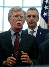 John Bolton a Donald Trump