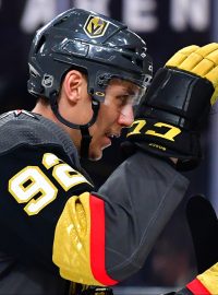 Hokejista Tomáš Nosek nahrál na úvodní gól Golden Knights