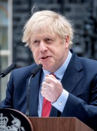 Britský premiér Boris Johnson.