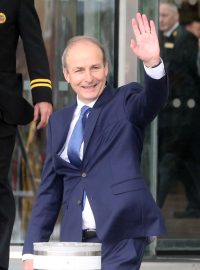 Nově zvolený předseda vlády Micheál Martin, šéf strany Fianna Fáil