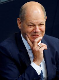 Stávající německý ministr financí a nový lídr SPD Olaf Scholz.