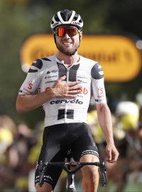 Vítěz 12. etapy Tour de France Marc Hirschi