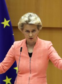 Ursula von der Leyenová vystoupila s projevem o stavu unie