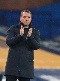 Manažer Leicesteru City Brendan Rodgers