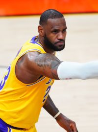 Basktetbalista Los Angeles Lakers LeBron James