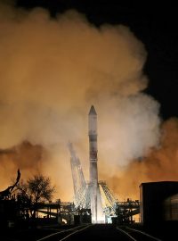 Start rakety Progress MS-18