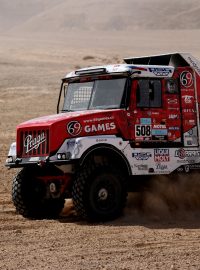 Aleš Loprais na Rallye Dakar