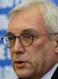 Náměstek ruského ministra zahraničí Alexandr Gruško