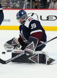 Druhé čisté konto v sezoně vychytal brankář Colorada Pavel Francouz, jenž 23 zákroky pomohl Avalanche k výhře 2:0 nad Chicagem