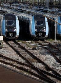 Vlaky na nádraží Gare de Lyon (archivní foto)