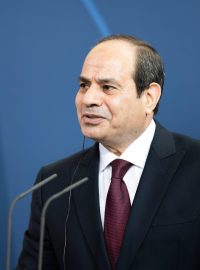 Egyptský prezident Abd al-Fattáh Sísí