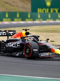 Max Verstappen ve vozu Red Bull