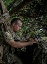 Ukrajina v pondělí podnikla dronový útok na Rusy okupované město Enerhodar, v jehož blízkosti se nachází Záporožská jaderná elektrárna.