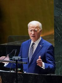 Biden při projevu před Valným shromážděním OSN