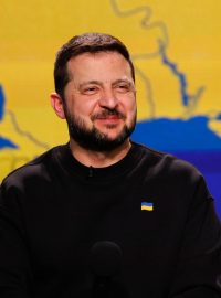 Ukrajinský prezident Volodymyr Zelenskyj