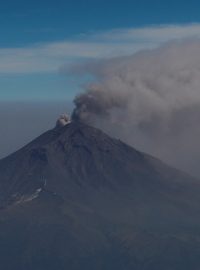 Sopka Popocatépetl