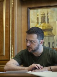 Ukrajinský prezident Volodymyr Zelenskyj