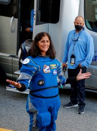 Barry Wilmore a Sunita Williams