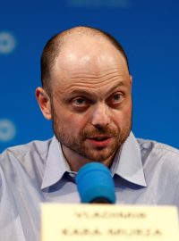 Propuštěný kritik ruského režimu Vladimir Kara-Murza