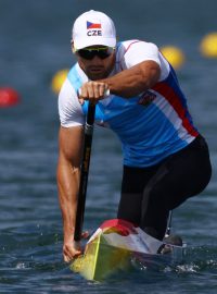 Rychlostní kanoista Martin Fuksa na olympijských hrách v Paříži