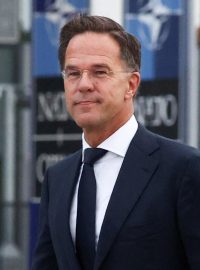 Mark Rutte a Jens Stoltenberg