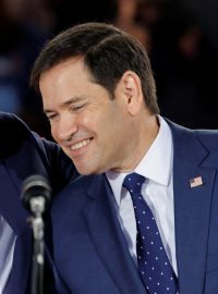 Donald Trump a Marco Rubio