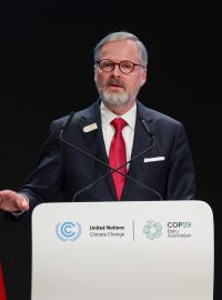 Premiér Fiala hovořil na COP29 v Baku