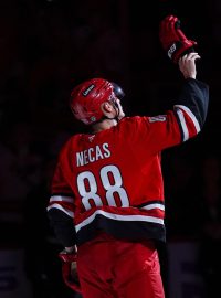 Hokejista Caroliny Hurricanes Martin Nečas