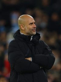 Trenér Manchesteru City Pep Guardiola