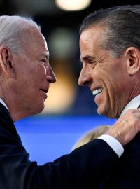 Joe Biden se synem Hunterem Bidenem