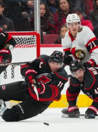 Carolina Hurricanes prohráli v NHL 0:3 s Ottawa Senators