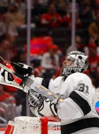 David Rittich v dresu Los Angeles Kings