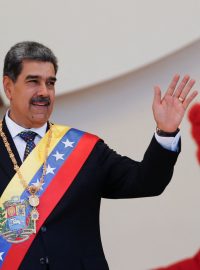 Nicolás Maduro při inauguraci